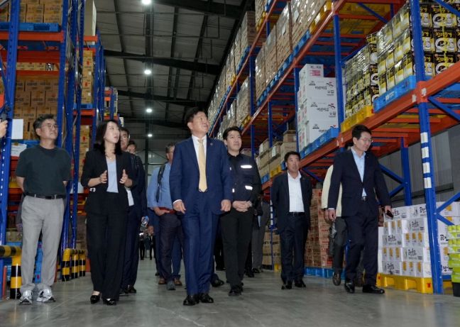 칭다오시 현지 수출기업 방문