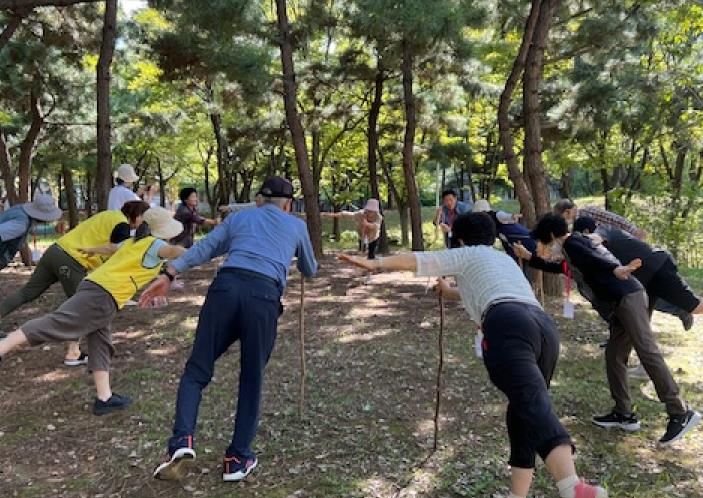 안산시상록수보건소에서 치매환자 가족을 위한 프로그램을 운영하고 있다.